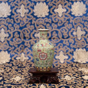 Green Porcelain Small Vase